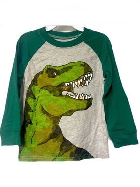 NWT ! Carter's T-REX Dinosaur Shirt Boy's Size 3T
